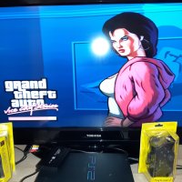 Плейстейшън 2 PS2 пълен комплект с 2бр. джойстик и 70 игри хард диск, снимка 1 - Игри за PlayStation - 38708444