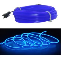 Интериорна LED лента за кола, 1м., 12V, син, снимка 1 - Аксесоари и консумативи - 33256790