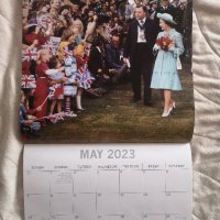 Календари на Кралица Елизабет II и британското кралско семейство - нови , снимка 4 - Колекции - 31095889