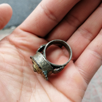 Възрожденски пръстен с живачна позлата , снимка 3 - Други ценни предмети - 36547269