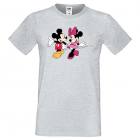 Мъжка тениска Mickey & Minnie 6 Подарък,Изненада,Рожден ден, снимка 5 - Тениски - 36575572