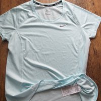 Nike Dry Miler Blue - страхотна дамска тениска, снимка 11 - Тениски - 32997326