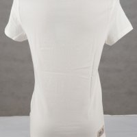 Дамска памучна тениска слонова кост марка Leone , снимка 2 - Тениски - 37017862