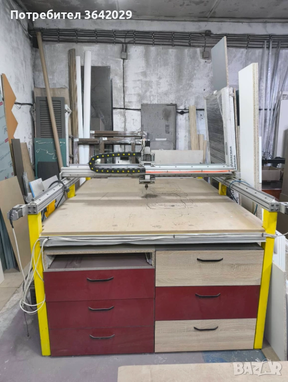 CNC Рутер за дървообработване, снимка 1