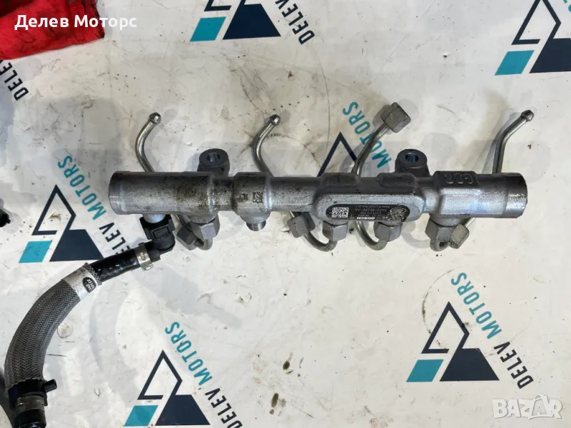 0445214332 G4D39D280AA горивна рейка от Jaguar XE 2.0 двигател 204DTD 180 кс., AWD автоматик, снимка 1