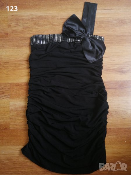 Дамска черна рокля , снимка 1