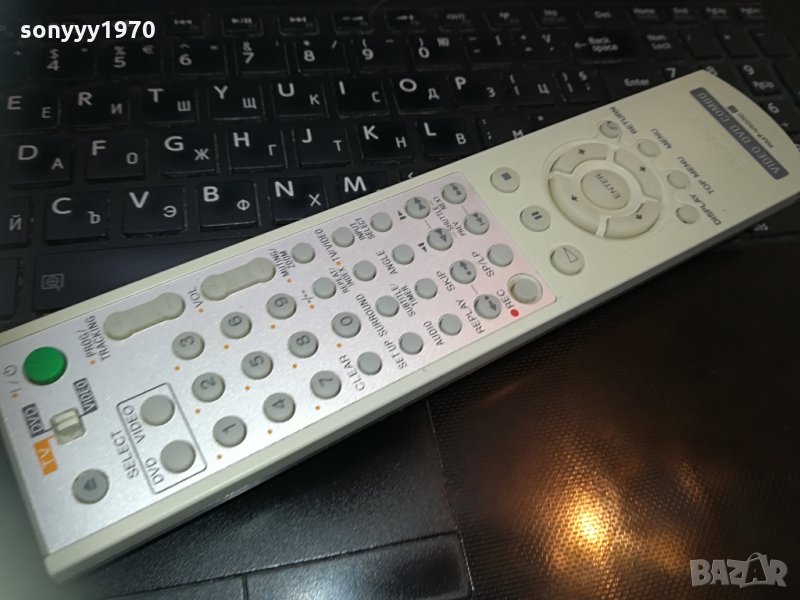 sony video dvd combo remote 2104212032, снимка 1