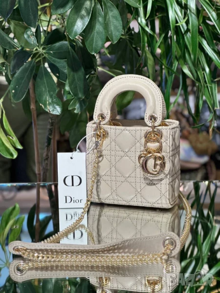 мини чанти lady 11x12cm christian dior, снимка 1