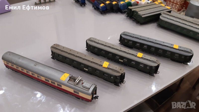 Пътнически и товарни вагони Fleischmann,Roco,Marklin,Liliput, 1:87 HO, снимка 1