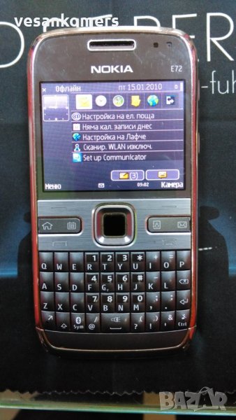Nokia E72 chrome, снимка 1