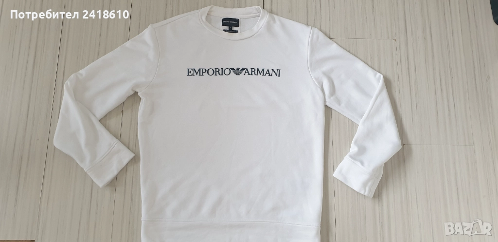 Emporio Armani Essentials Mens Size S  ОРИГИНАЛ! Мъжкa Блузa!, снимка 1
