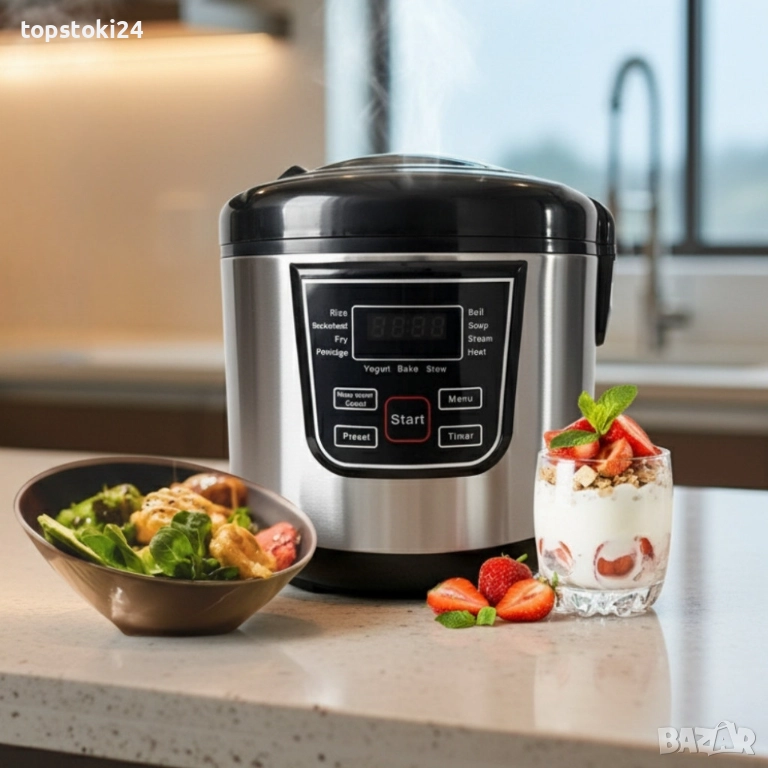 Smart Мултикукър 4L, 700W – 12 програми, таймер, 474, снимка 1