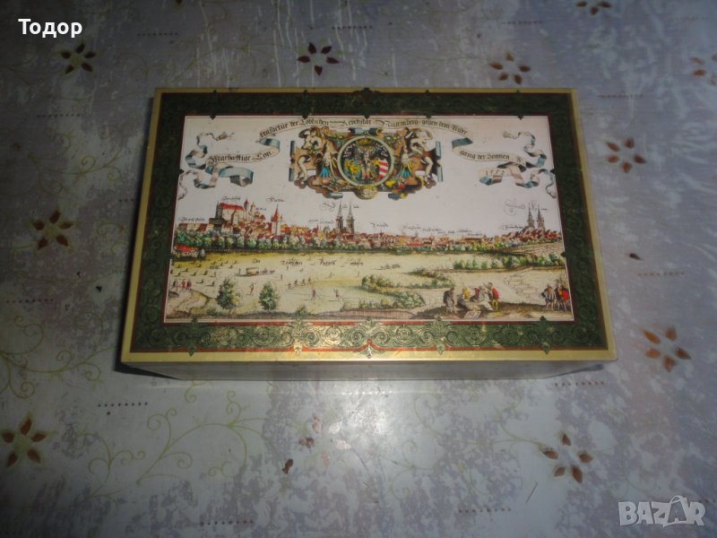 Невероятна ламаринена тенекиена кутия , снимка 1