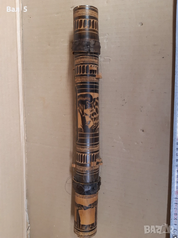 Музикален инструмент МАДАГАСКАР , сувенир , резба, снимка 1