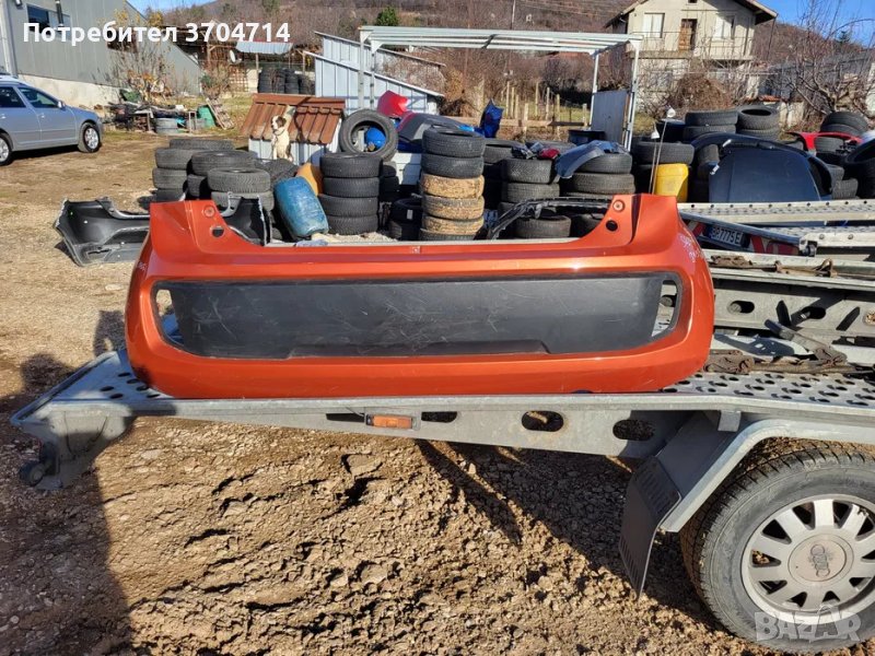 Задна Броня за Suzuki Ignis от 2015 година. 2бр., снимка 1