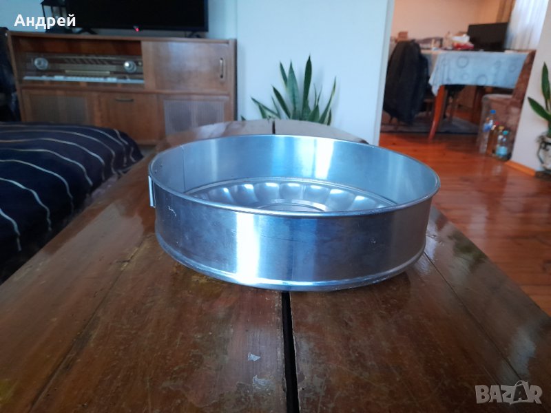 Стара Алуминиева форма за кекс #13, снимка 1