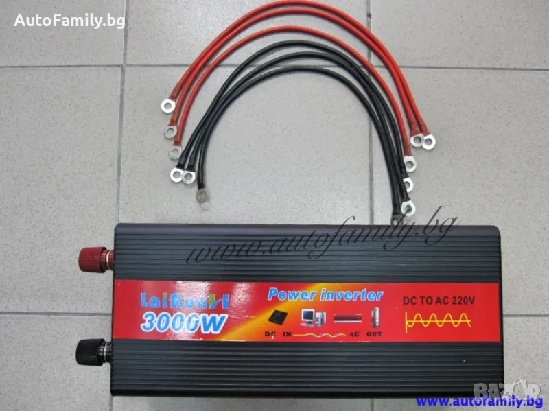 ИНВЕРТОР 12V - 220V (3000W), снимка 1