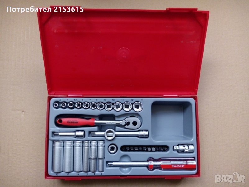 TENG TOOLS гидория 1/4 35части камъни комплект 1/4", снимка 1