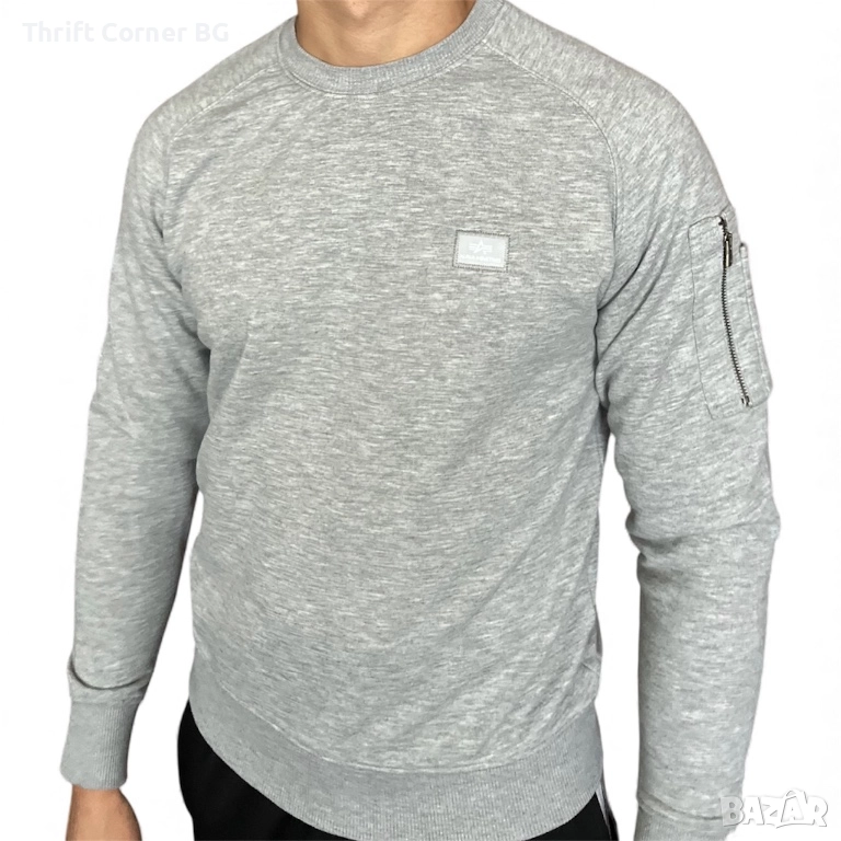 Alpha Industries мъжка блуза с джоб, M размер, снимка 1