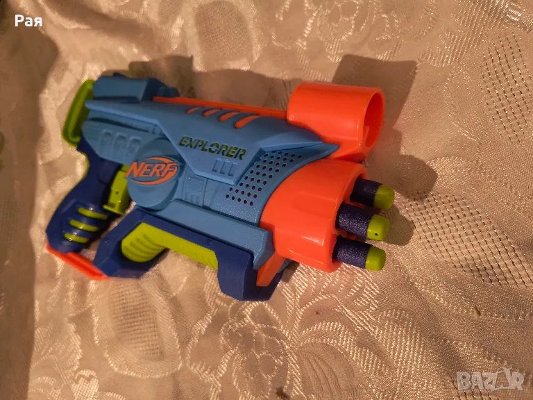 Бластер Nerf Elite Junior Explorer - Hasbro, снимка 1