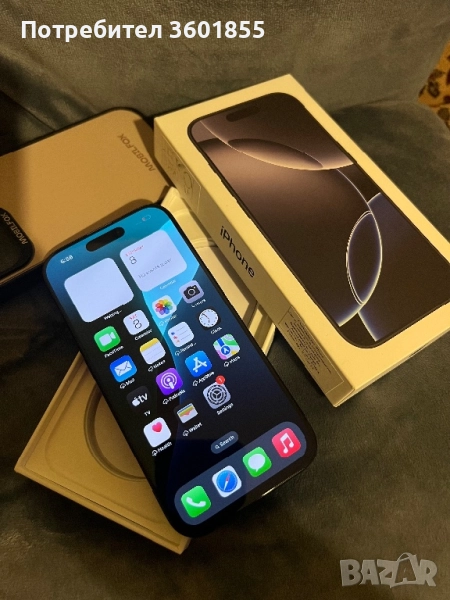 iPhone 16 PRO 128GB 100% Батерия, снимка 1