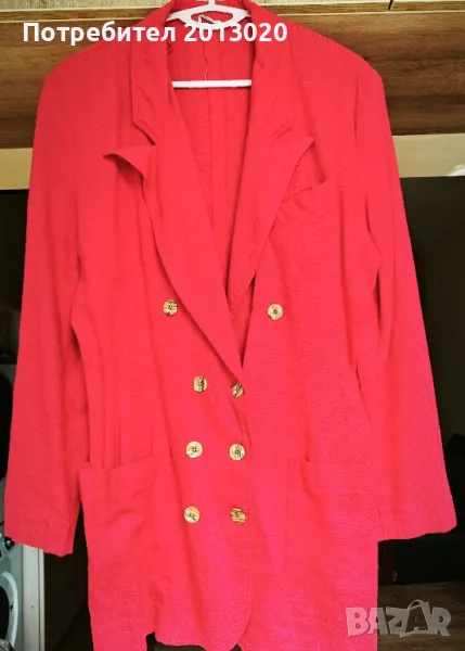 Лятно ленено сако, снимка 1