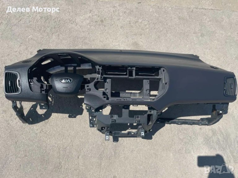 Арматурно табло с еърбеци 84710-1W100HU Airbags за Kia Rio 2011-2017г., 1. 2i, двигател G4LA, 84 кс., снимка 1