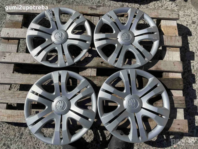 15 цола Тасове SKODA Fabia Roomster 5J0601147L Оригинал, снимка 1