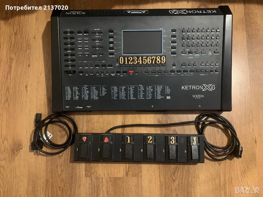 Продавам Ketron X4 arranger sound module + педали , снимка 1