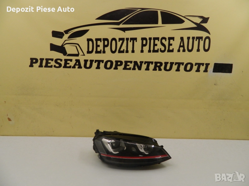 Преден десен фар VW Golf 7 GTI Bi-Xenon, 2013, 2014, 2015, 2016, оригинален код 5G1941031A 5G1941032, снимка 1