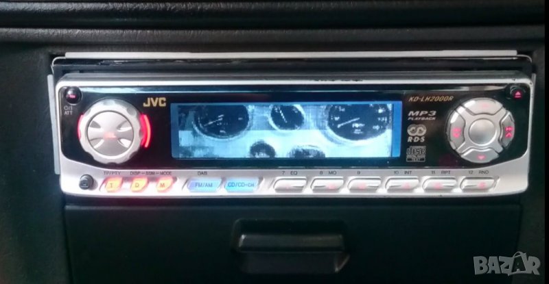 Авторадио касетофон CD MP3 за кола JVC - RDS, снимка 1