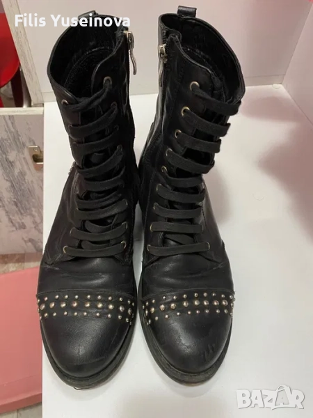 Боти от естествена кожа, снимка 1