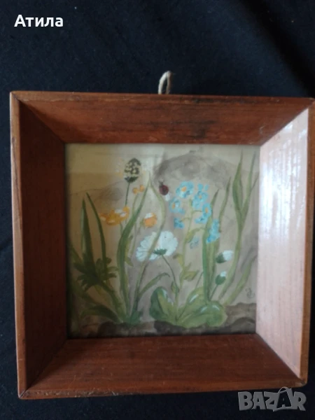 картина 11.5/11.5 см, снимка 1