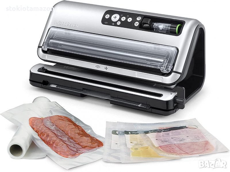 Уред за вакуумиране FoodSaver FFS006X, 28 см, Функция Pulse, Вакуумиране сухо/мокро, снимка 1