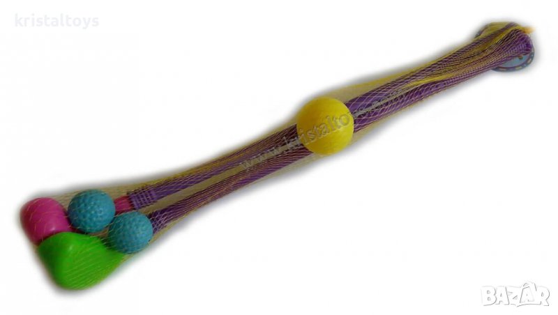 Голф, комплект с два стика и три топки, снимка 1