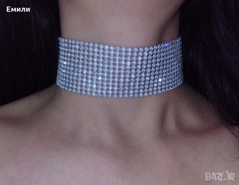 Чокър с кристали, снимка 1