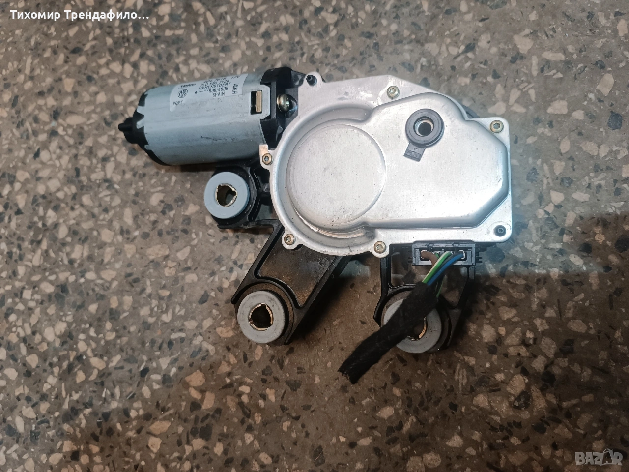 VW Touareg Моторче за задна чистачка 7L0955712B , 7l0 955 712b, снимка 1