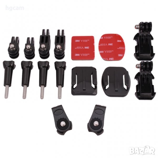 Комплект Side Helmet KIT за каска за екшън камери, снимка 1