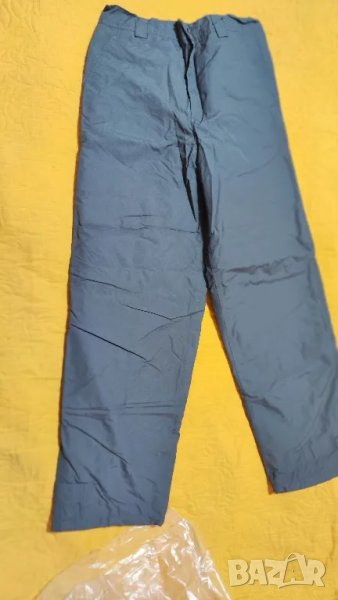 Зимен работен панталон топлозащитен, размер L, сив, снимка 1