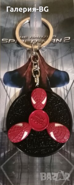 Ключодържател: SpiderMan - Fidget spinner (Спайдърмен), снимка 1