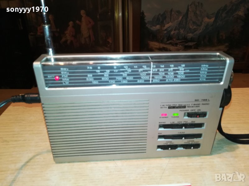 SG-786L 7 BAND RADIO WITH FM STEREO RECEIVER-ВНОС FRANCE 2401221750, снимка 1