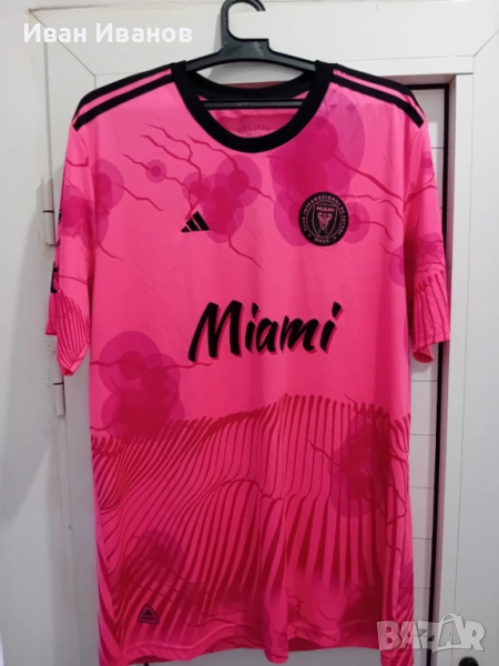 Оригинална фланелка на Интер Маями - Лео Меси, снимка 1
