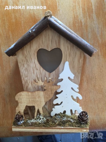 КЪЩА СВЕТЕЩА  12.5X8X18 CM; 3 LED, снимка 1