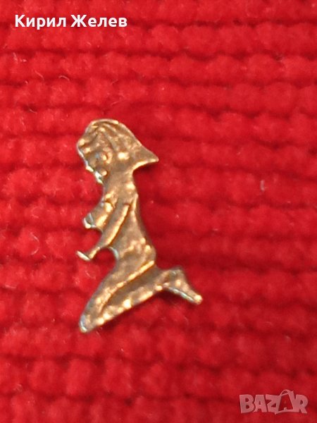 ЕРОТИЧНА ФИНА СРЕБЪРНА ФИГУРАЛНА МИНИАТЮРА АРТ АПЛИКАЦИЯ СРЕБРО РЪЧНА МАЙСТОРСКА РАБОТА 40412, снимка 1