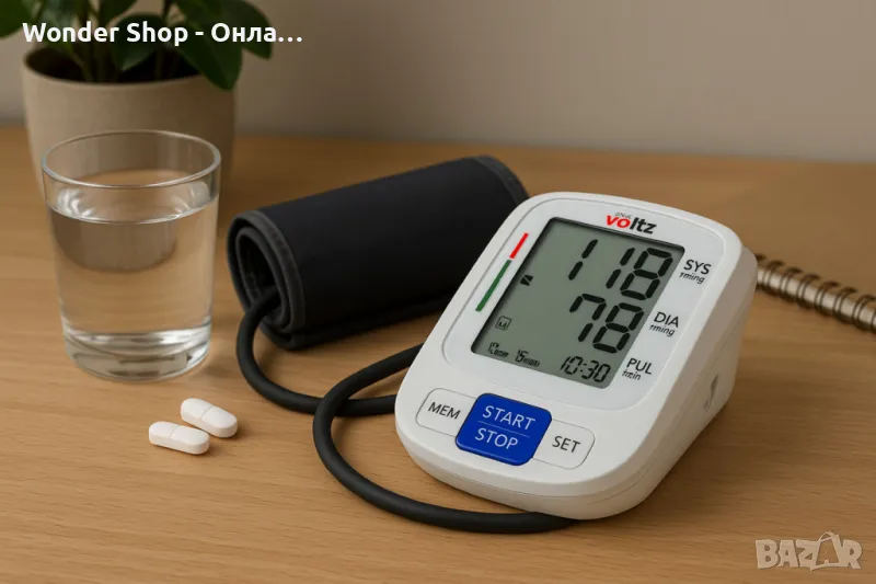 🩺 Апарат за кръвно налягане Voltz – Прецизност и удобство за вашето здраве! 🩺, снимка 1