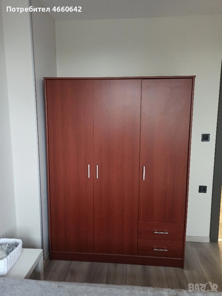 Трикрилен Гардероб , снимка 1