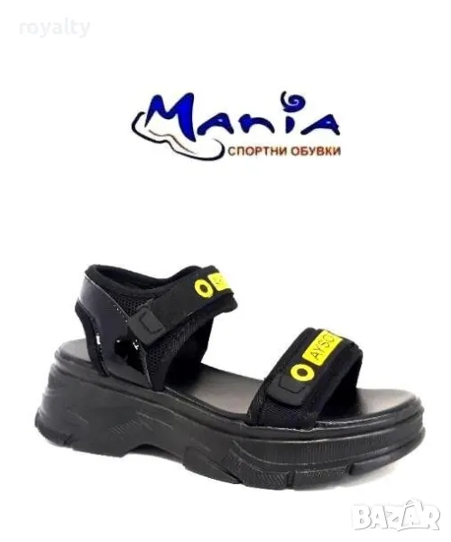 Дамски сандали в черно, снимка 1