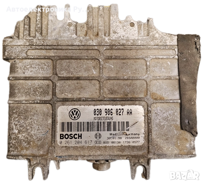 компютър VW VOLKSWAGEN POLO 1.4 BOSCH, 0 261 204 616/617, 0261204616, 0261204617, 030 906 027 AA, снимка 1