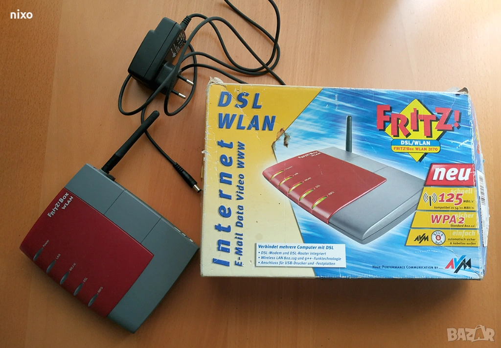 FRITZ!Box WLAN 3170 – Немска стабилност за вашата мрежа, снимка 1