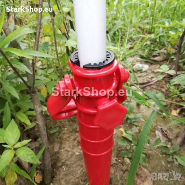 PVC стойка за плажен чадър, снимка 1